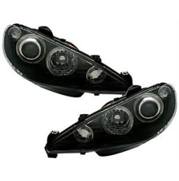 2 PHARES ANGEL EYES PEUGEOT...