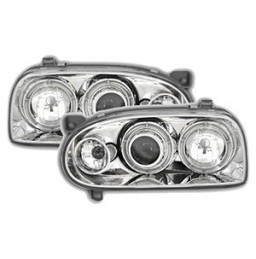 2 PHARES ANGEL EYES VW GOLF...
