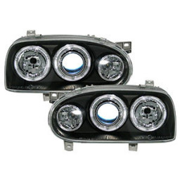2 PHARES ANGEL EYES VW GOLF...