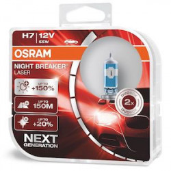 PACK 2 AMPOULES H7 OSRAM...