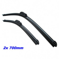 2 BALAIS ESSUIE GLACE AVANT TYPE AEROTWIN 407 BERLINE COUPE BREAK (01-04/12-12)