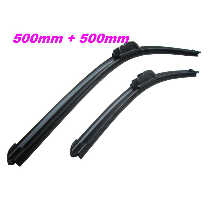 2 BALAIS ESSUIE GLACE AVANT TYPE AEROTWIN CITROEN BX BREAK 04/1983 - 12/1994 2 BALAIS ESSUIE GLACE AVANT TYPE AEROTWIN CITROEN BX BREAK 04/1983 - 12/1994