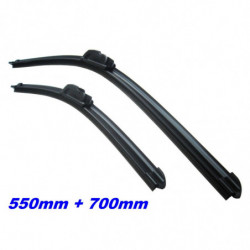 2 BALAI ESSUIE GLACE AV TYPE AEROTWIN CITROEN C5 2 CROSSTOURER 03/2014 - 06/2017