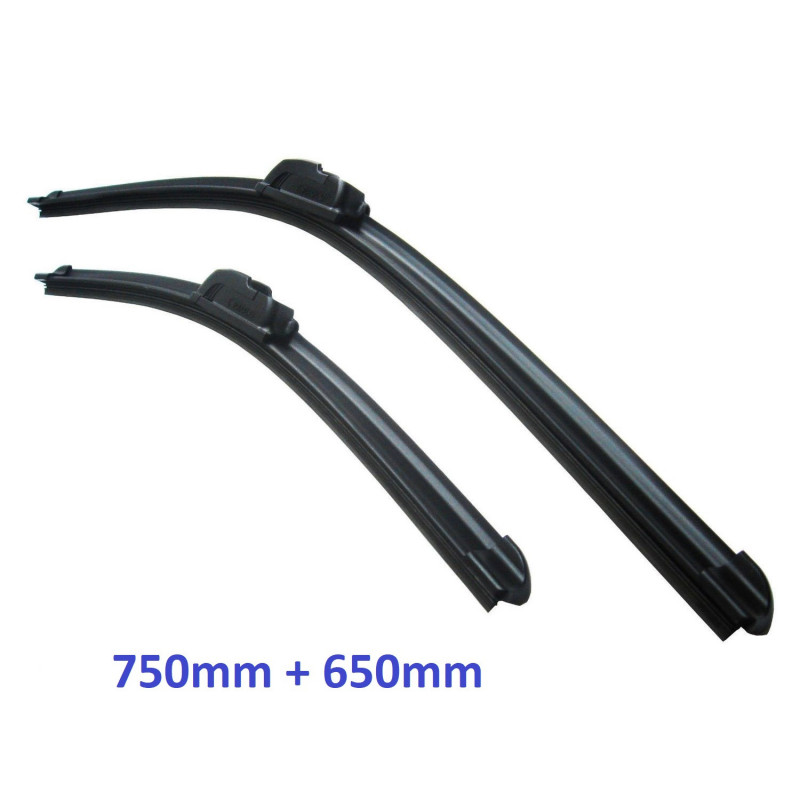 2 BALAI ESSUIE GLACE AVANT TYPE AEROTWIN POUR CITROEN DS5 11/2011 - 07/2015 2 BALAI ESSUIE GLACE AVANT TYPE AEROTWIN POUR CITROEN DS5 11/2011 - 07/2015