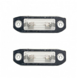 2 ECLAIRAGES PLAQUE VOLVO...