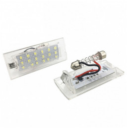 ECLAIRAGE PLAQUE LED BMW X5...