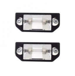 2 ECLAIRAGES PLAQUE VW...