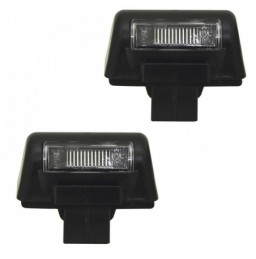 2 ECLAIRAGES PLAQUE...